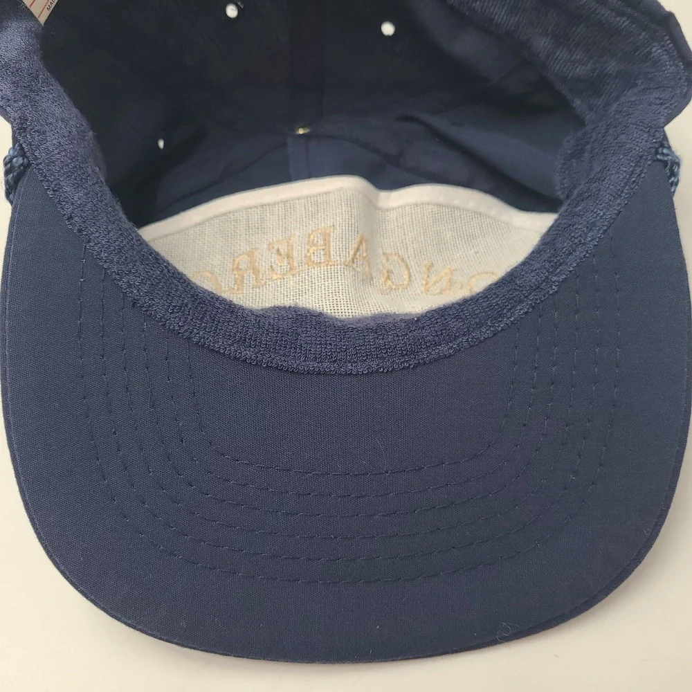 Vintage Longaberger Hat Strapback (Fits Small) Otto Blue Rope Basket Company Men